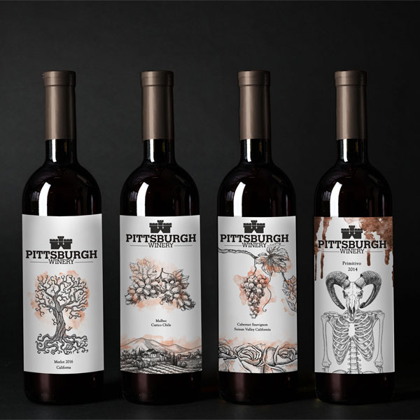 Wine Labels - Pittsburgh Winery